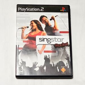 Playstation 2 Singstar Rocks video game